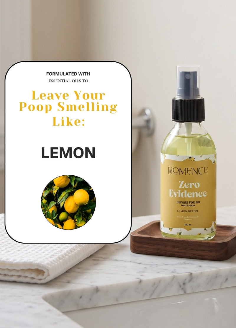 Lemon Zero Evidence Toilet Spray (100 ML)