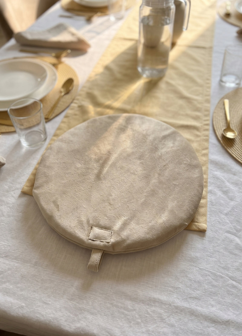 Cashmere Beige Roti Pouch
