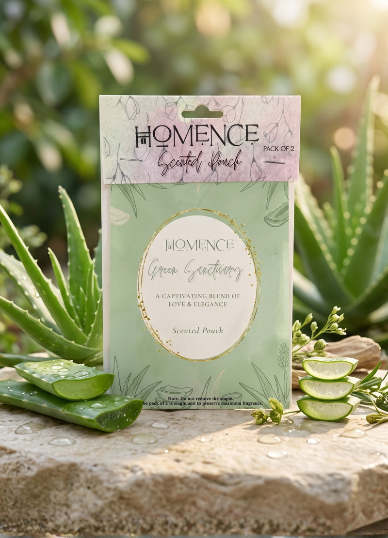 Green Sanctuary Scented Pouches | Pack Of 2