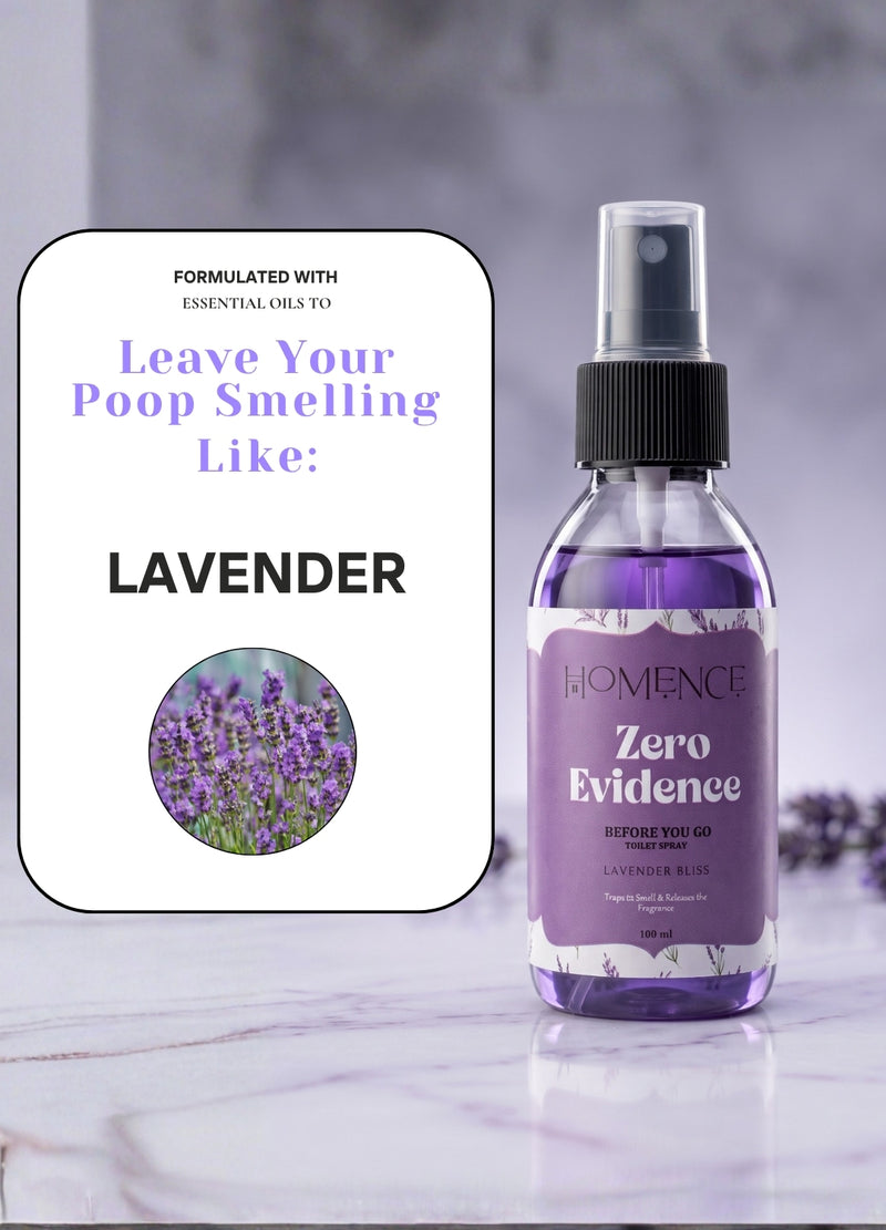 Lavender Zero Evidence Toilet Spray (100 ML)