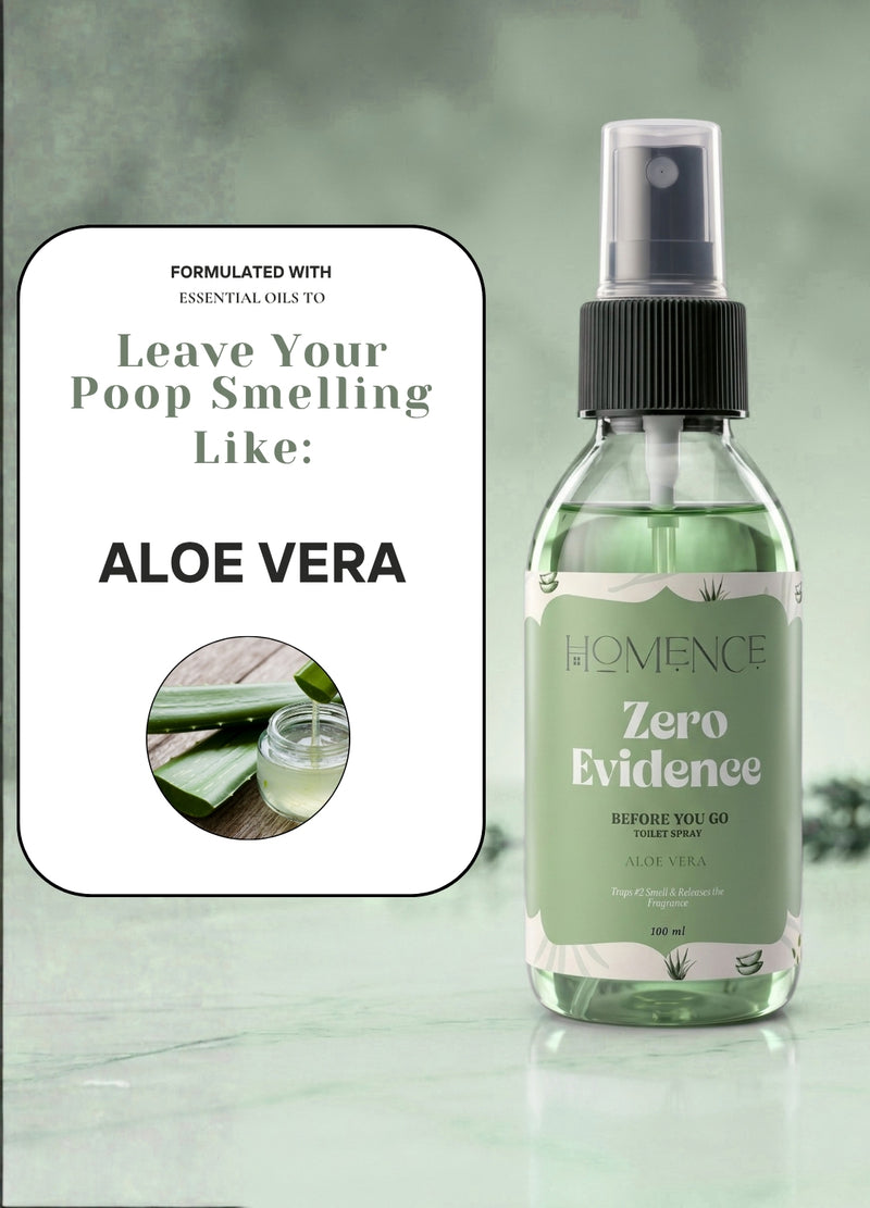 Aloe Vera Zero Evidence Toilet Spray (100 ML)