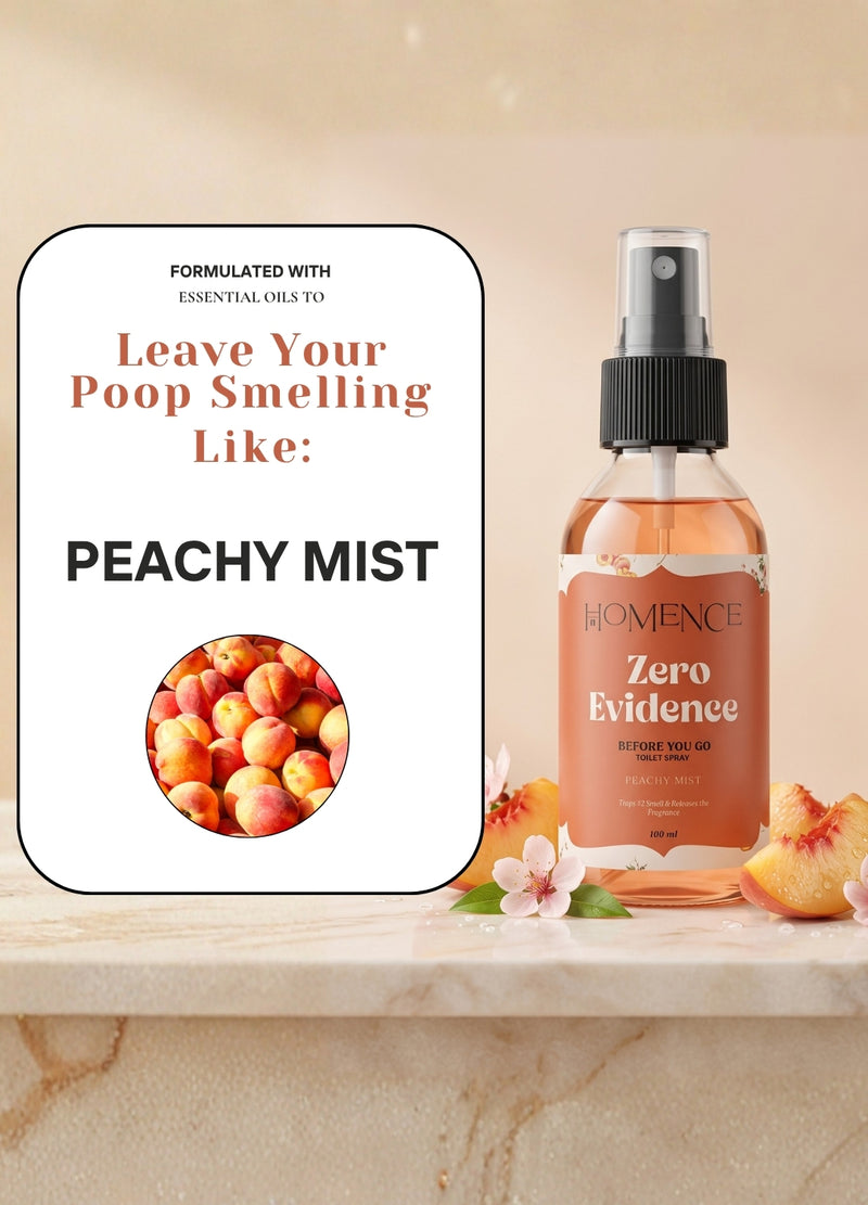 Peachy Mist Zero Evidence Toilet Spray (100 ML)