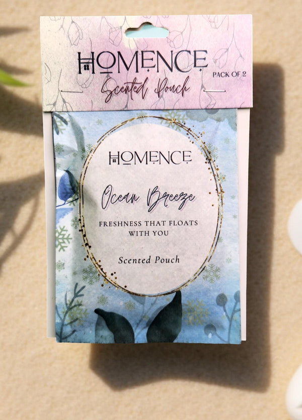 Ocean Breeze Scented Pouches | Pack Of 2
