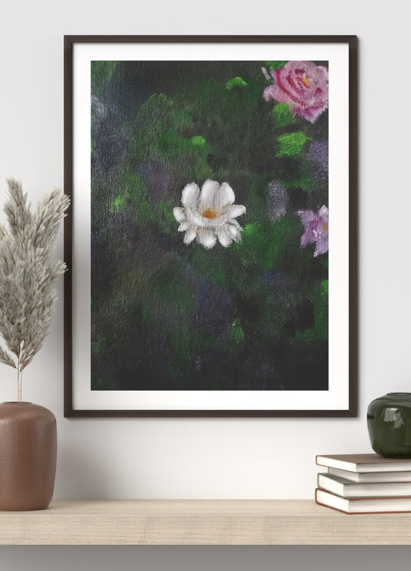 Whispers in Bloom – Framed Wall Art
