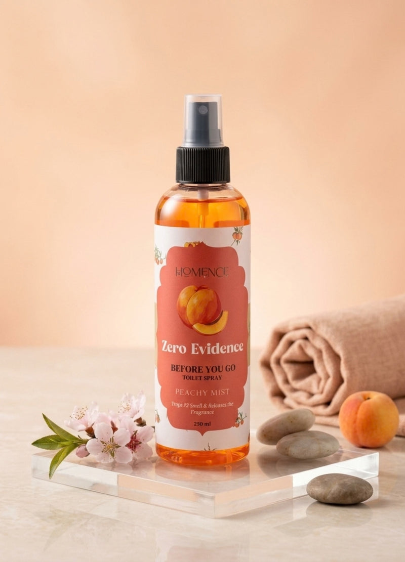 Peachy Mist Zero Evidence Toilet Spray