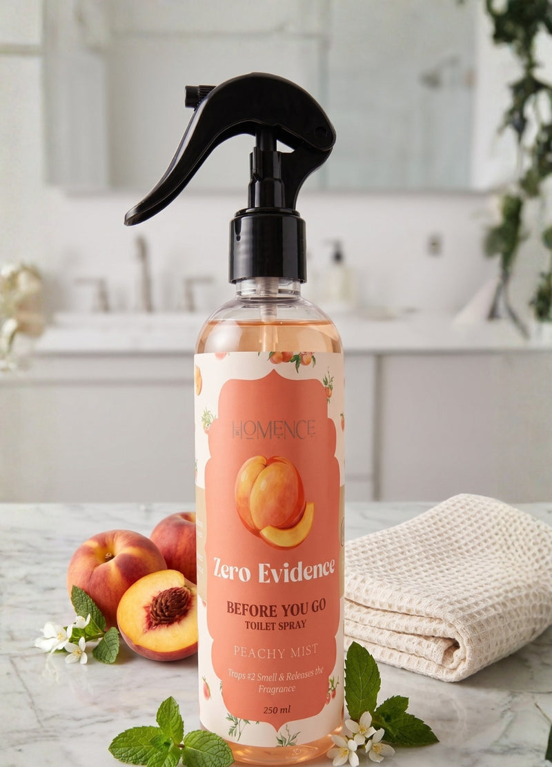 Peachy Mist Zero Evidence Toilet Spray