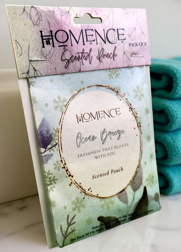 Ocean Breeze Scented Pouches | Pack Of 2