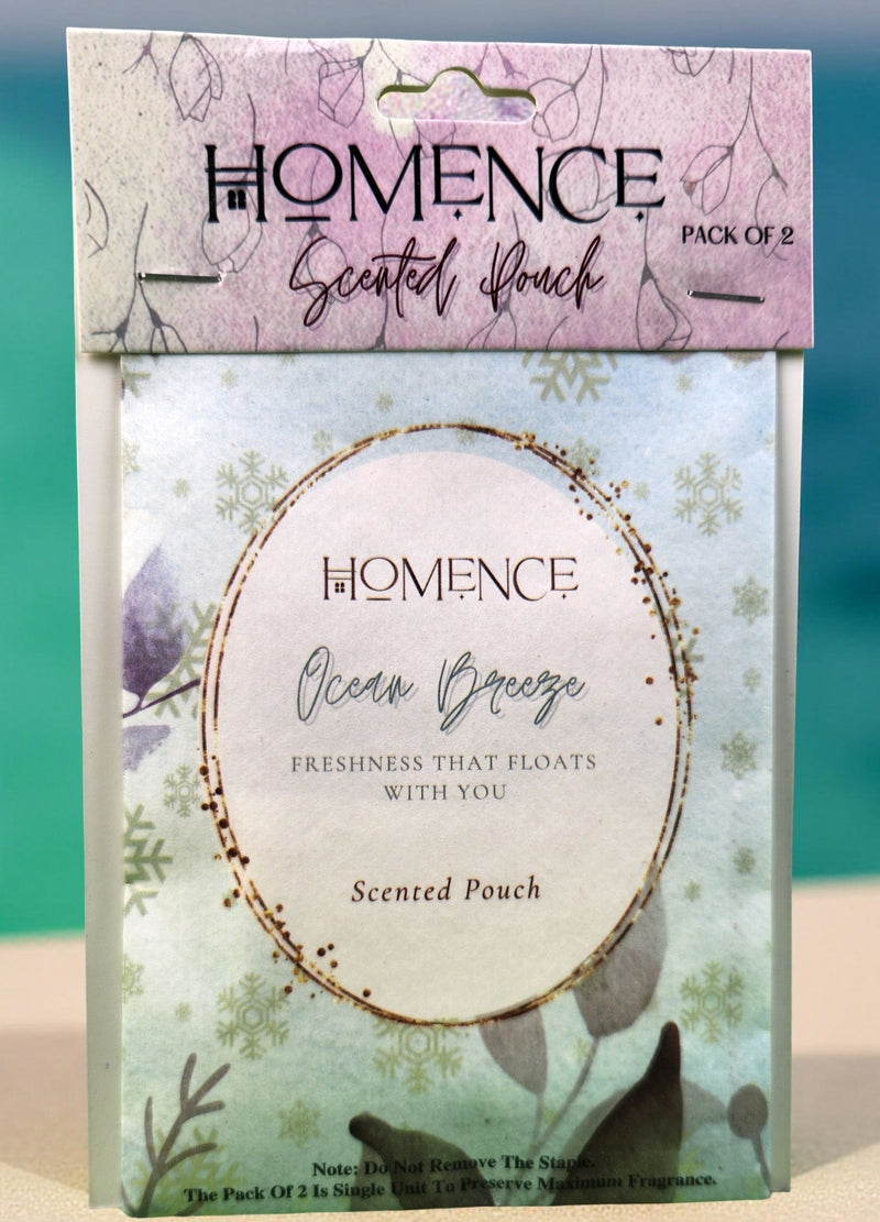 Ocean Breeze Scented Pouches | Pack Of 2