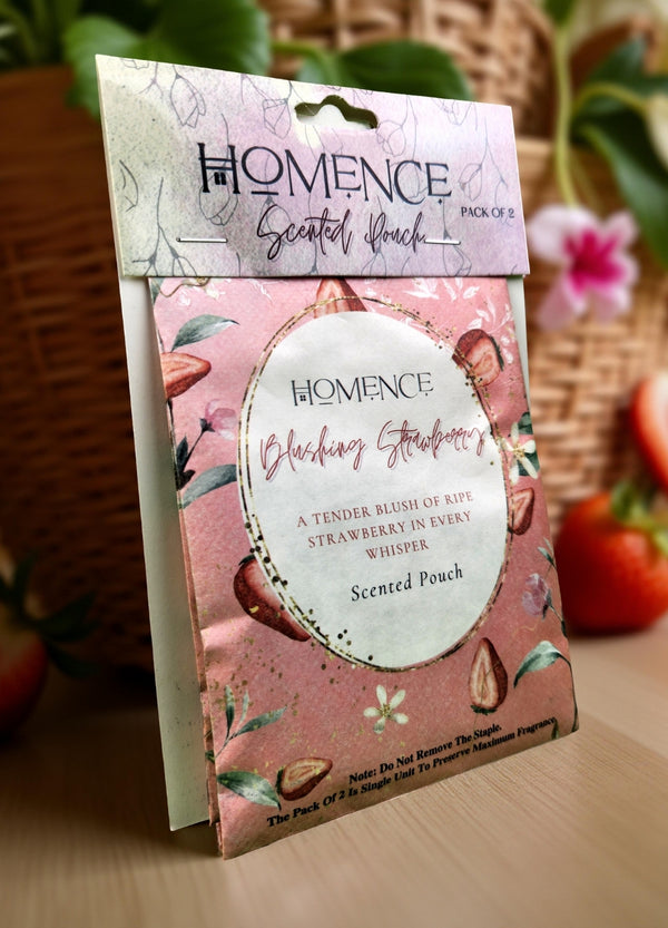 Strawberry Scented Pouches | Pack Of 2