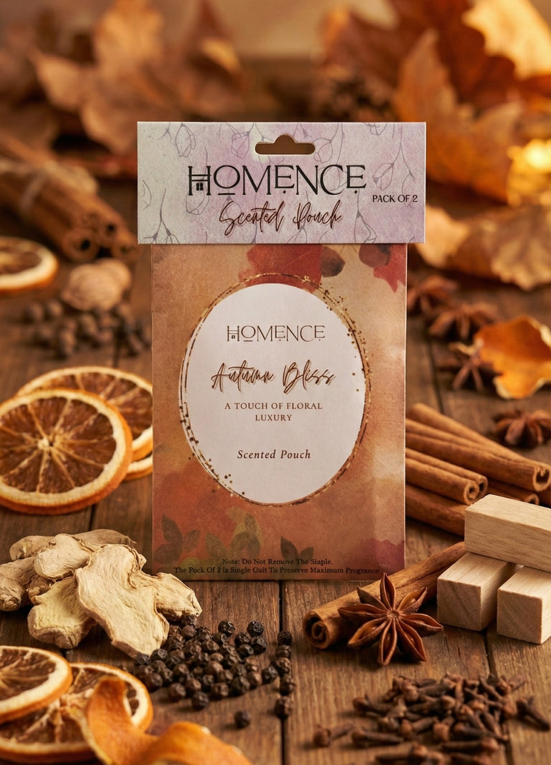 Autumn Bliss Scented Pouches | Pack Of 2